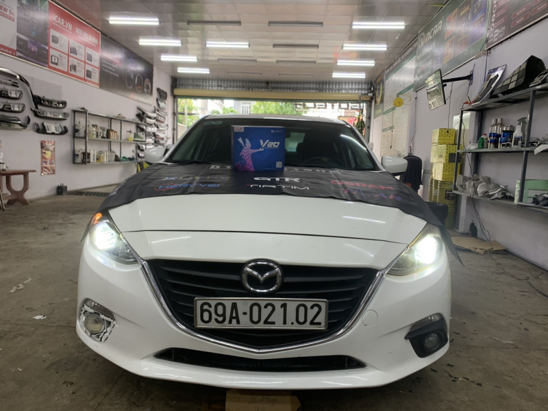 Độ đèn nâng cấp ánh sáng BI LED X-LIGHT V20 NEW NHIỆT MÀU 5000K CHO XE MAZDA3 - CÀ MAU 02102 - 20/07/2023